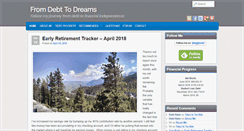 Desktop Screenshot of fromdebttodreams.com